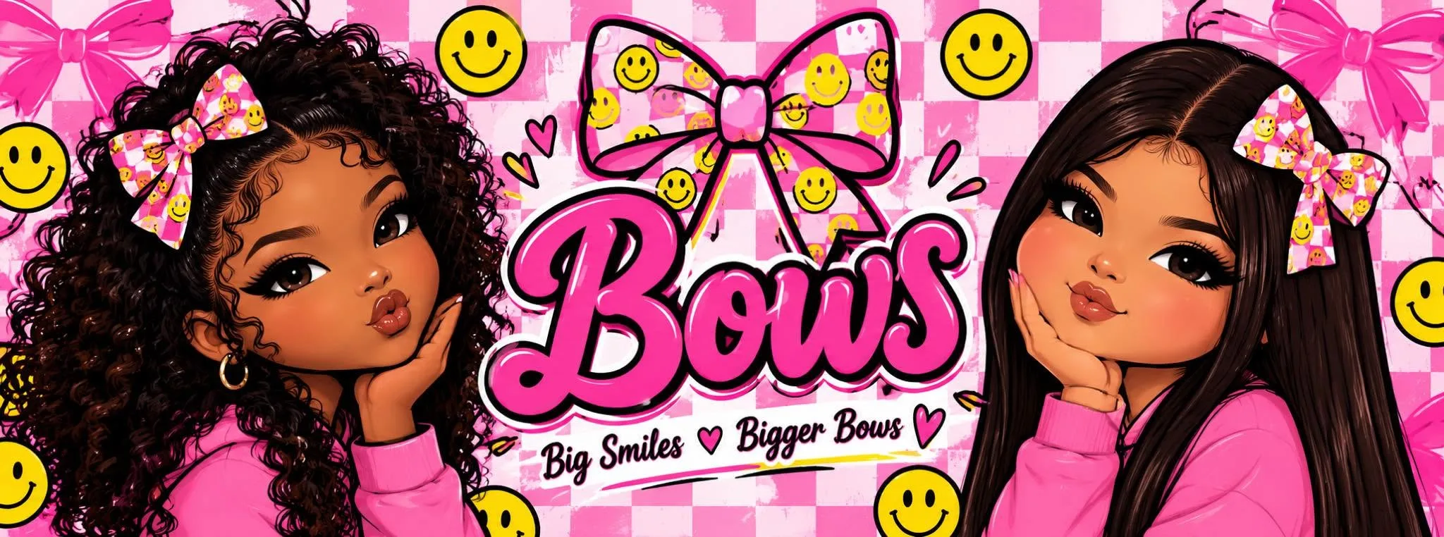 A&G Bowtique cover art: Bows — Big Smiles, Bigger Bows